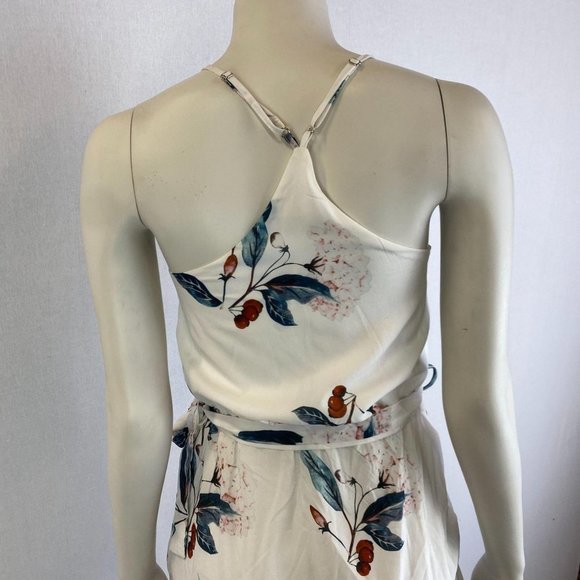 EBBY AND I Floral Print One Front Slit Dress - Picture 8 of 9